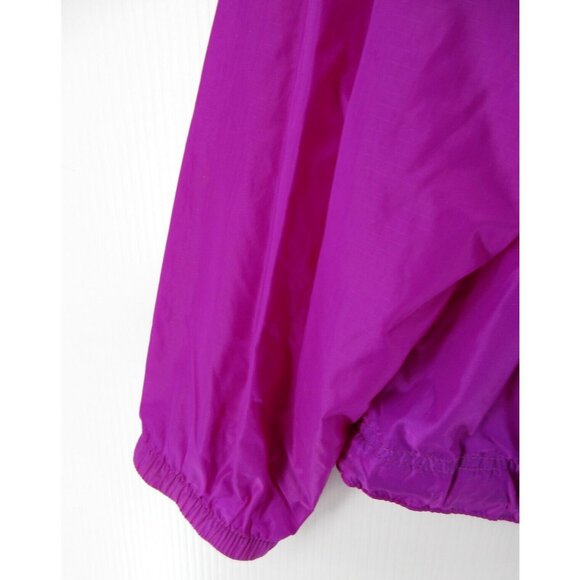 VINTAGE LL Bean Jacket Medium Windbreaker Coat Lightweight 90s Logo - Picture 3 of 14